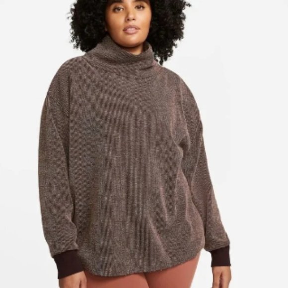 Nike Sweaters - Cozy Brown Turtleneck Sweater